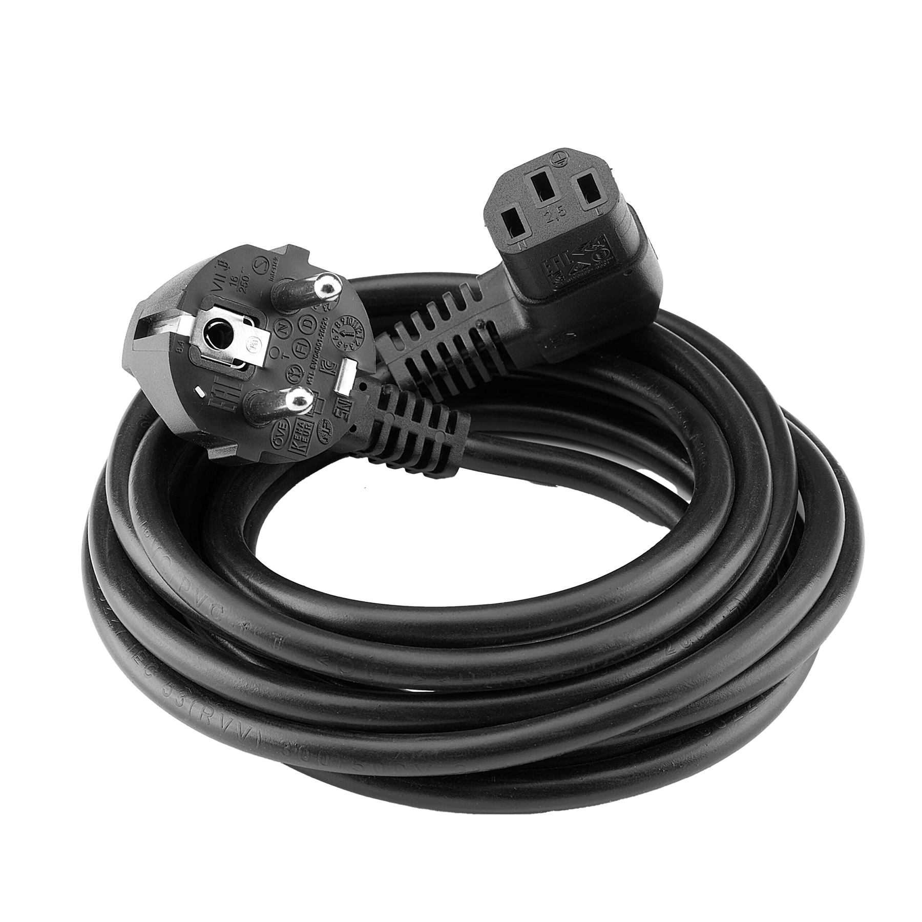 Right Angle Power cord EU