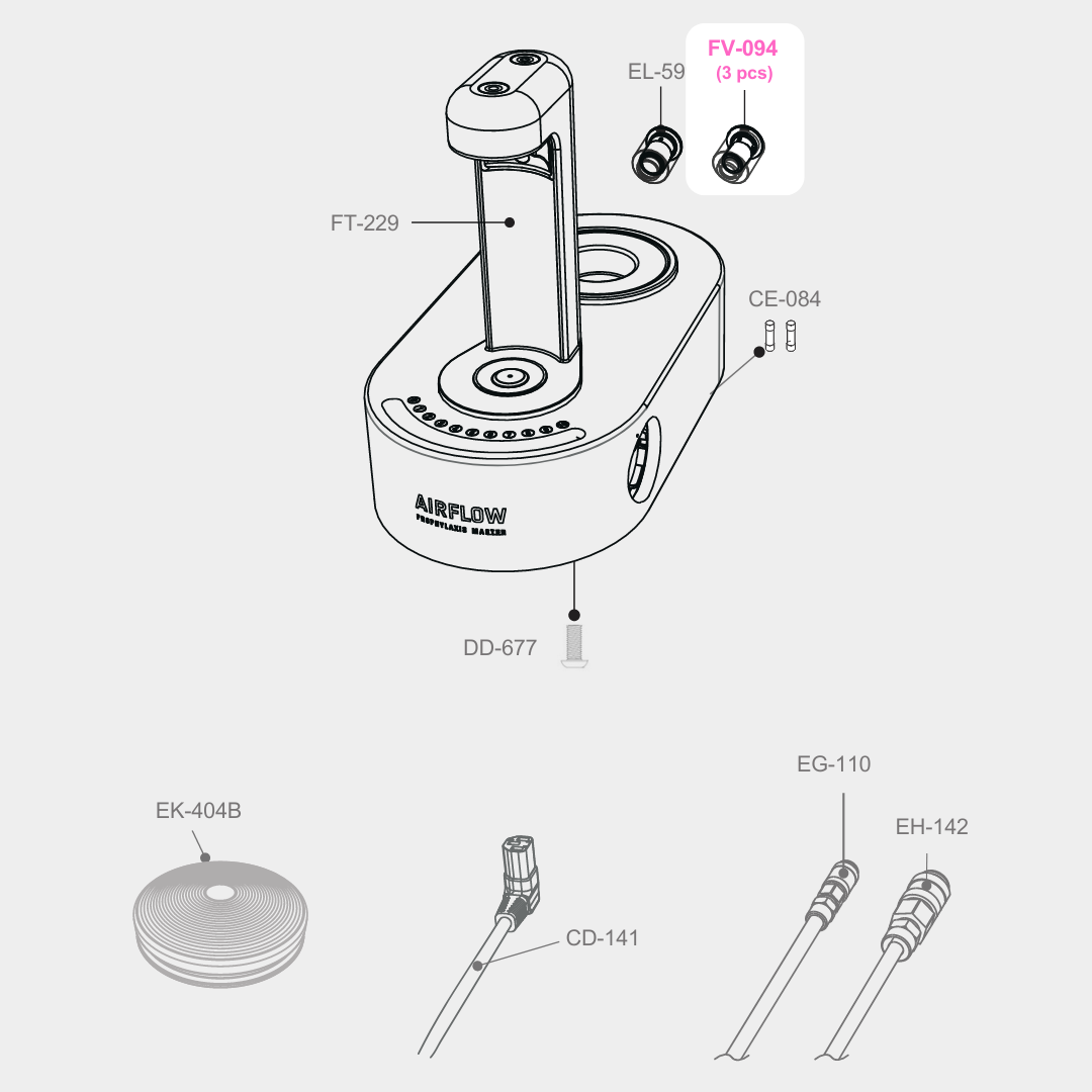 Water Filter Cartridge (3 pcs)